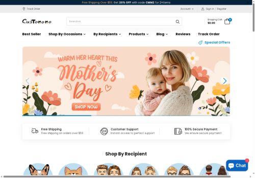 customomo.com capture - 2025-05-31 00:38:00