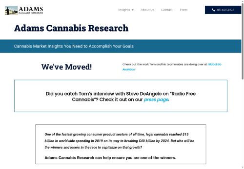 adamscannabisresearch.com capture - 2025-05-31 01:40:40