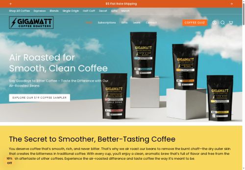 Gigawatt Coffee Roasters capture - 2025-05-31 02:19:45