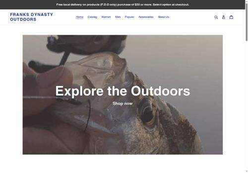 franksdynastyoutdoors.com capture - 2025-05-31 02:40:11