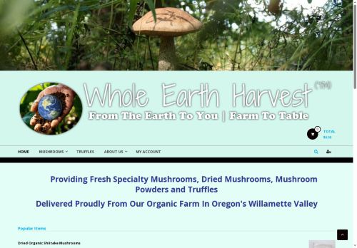 wholeearthharvest.com capture - 2025-05-31 03:08:35