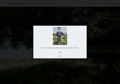 vincaminorwine.com capture - 2025-05-31 05:23:07