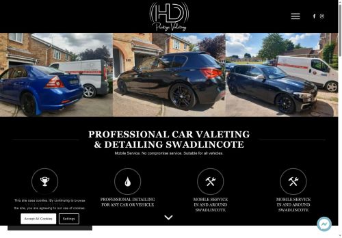 hdprestigevaleting.co.uk capture - 2025-05-31 06:12:03