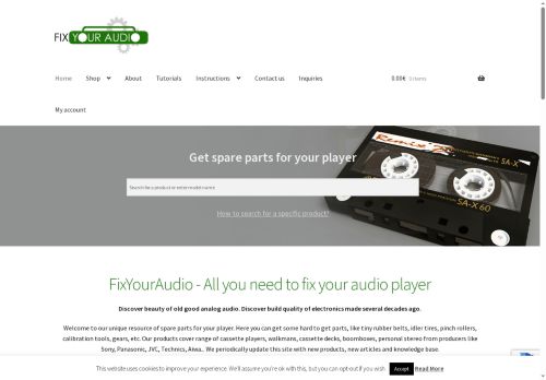 fixyouraudio.com capture - 2025-05-31 07:03:50