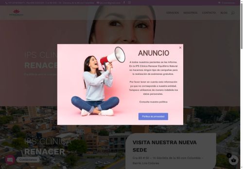 ipsclinicarenacer.com capture - 2025-05-31 07:09:54