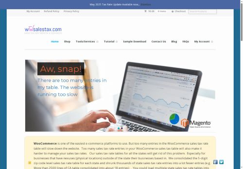 woosalestax.com capture - 2025-05-31 08:20:45
