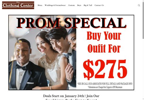 theclothingcenter.com capture - 2025-05-31 08:27:48