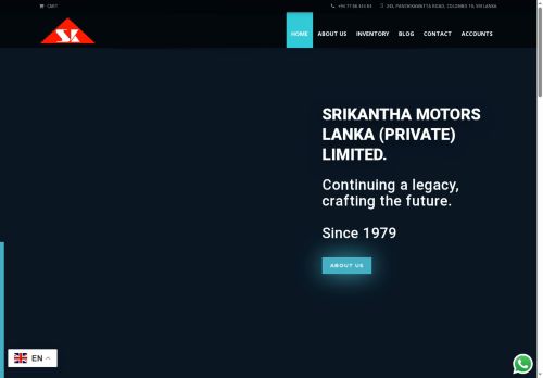 srikanthamotors.com capture - 2025-05-31 09:37:02
