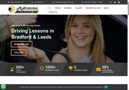 mhdrivingschool.co.uk capture - 2025-05-31 10:26:38