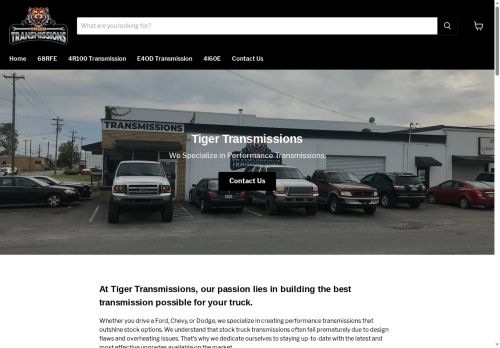 tigertransmission.com capture - 2025-05-31 10:38:10