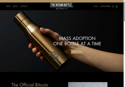 thebitcoinbottle.com capture - 2025-05-31 11:35:21
