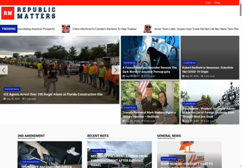 republicmatters.com capture - 2025-05-31 11:35:22