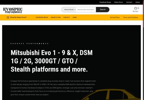 evospecperformance.com capture - 2025-05-31 12:10:09