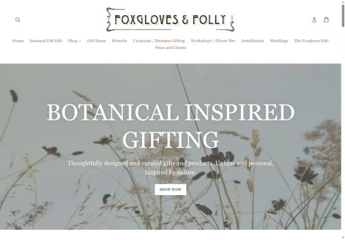 foxglovesandfolly.com capture - 2025-05-31 13:49:41