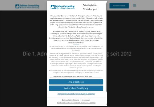 tebben-consulting.com capture - 2025-05-31 14:08:58