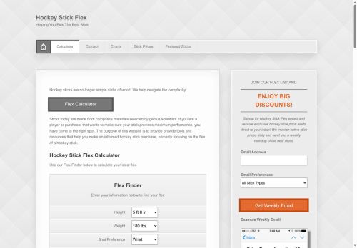 hockeystickflex.com capture - 2025-05-31 14:22:23