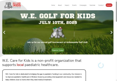 wecareforkids.org capture - 2025-05-31 14:27:23