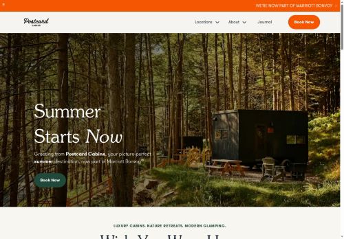 Postcard Cabins capture - 2025-05-31 15:06:03