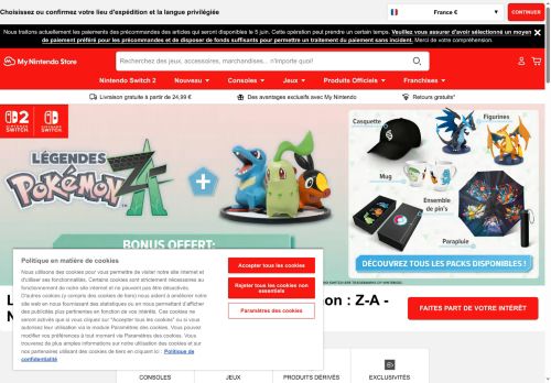 My Nintendo Store FR capture - 2025-05-31 15:15:42