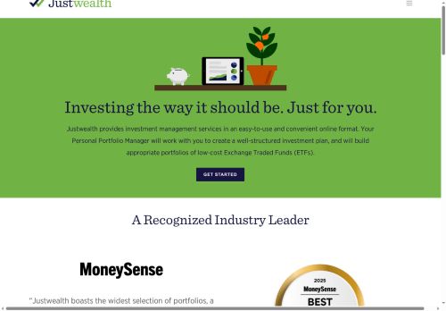Justwealth Financial Inc capture - 2025-05-31 15:30:03