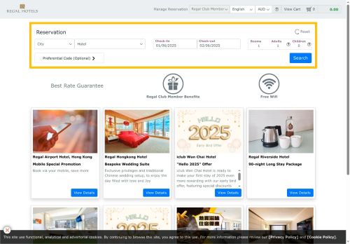 Regal Hotels(GLOBAL) capture - 2025-05-31 15:31:04