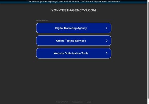 Yon Test Agency 3 capture - 2025-05-31 15:31:04