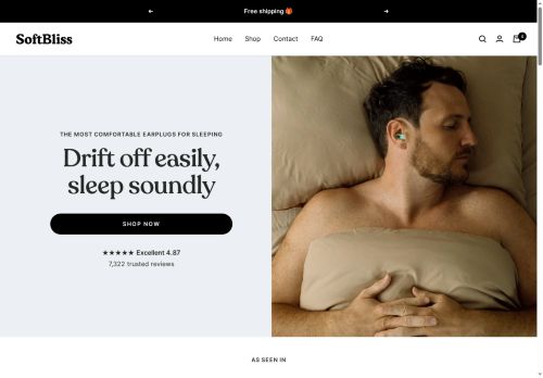 SoftBliss Earplugs capture - 2025-05-31 16:10:23