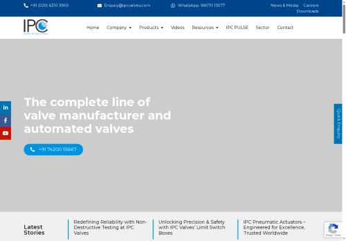 ipcvalves.com capture - 2025-05-31 16:29:05