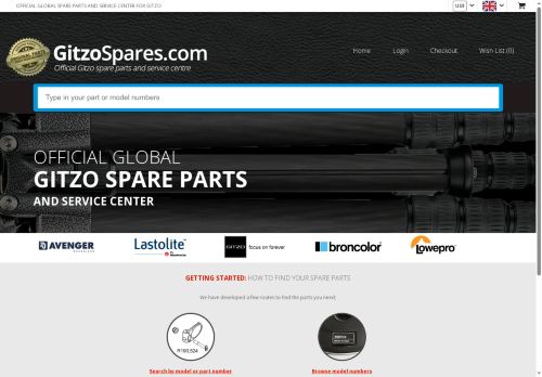 gitzospares.com capture - 2025-05-31 17:25:30