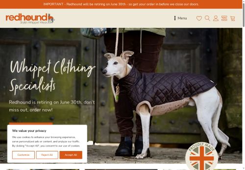 redhoundfordogs.com capture - 2025-05-31 17:33:14