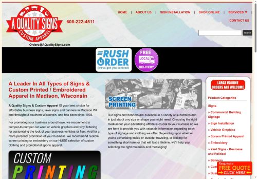 aqualitysigns.com capture - 2025-05-31 18:37:05