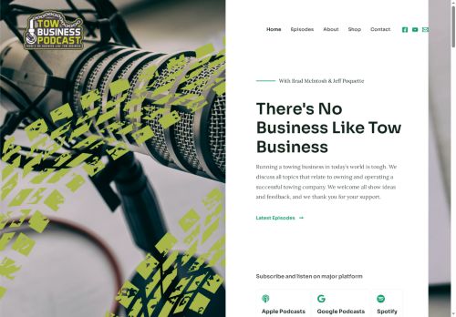 towbusinesspodcast.com capture - 2025-05-31 18:54:41