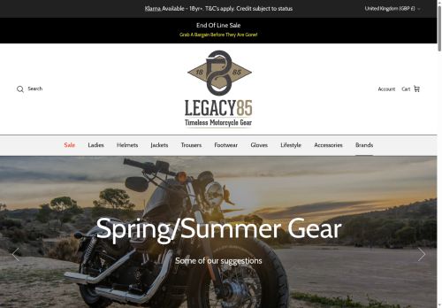 legacy85.co.uk capture - 2025-05-31 19:08:48