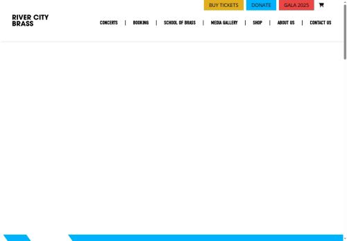rivercitybrass.org capture - 2025-05-31 19:27:46
