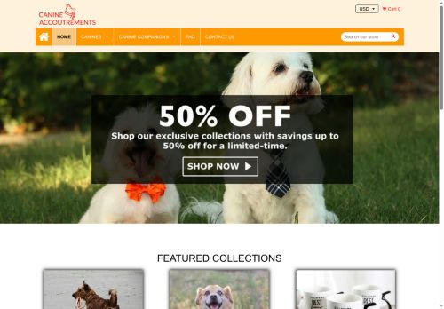 canineaccoutrements.com capture - 2025-05-31 20:15:00