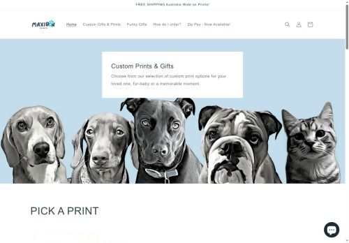 maxibonprints.com capture - 2025-05-31 20:52:35