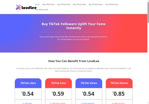loudlee.com capture - 2025-05-31 21:55:52