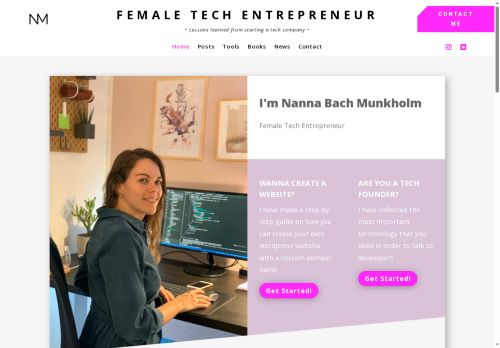 femaletechentrepreneur.com capture - 2025-05-31 22:23:34