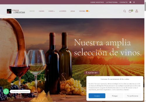 vinos-delicias.com capture - 2025-05-31 22:41:42