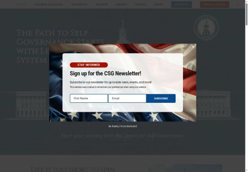 centerforselfgovernance.com capture - 2025-05-31 23:18:18