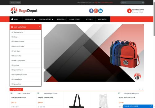 bagsdepot.com capture - 2025-06-01 00:39:47