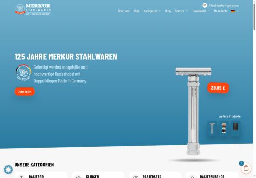 merkur-razors.com capture - 2025-06-01 01:32:45
