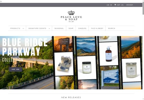 peaceloveandsoap.com capture - 2025-06-01 05:40:38