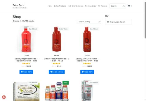 detoxforu.com capture - 2025-06-01 06:44:07