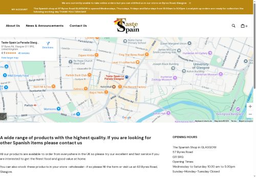 taste-spain.co.uk capture - 2025-06-01 07:24:02