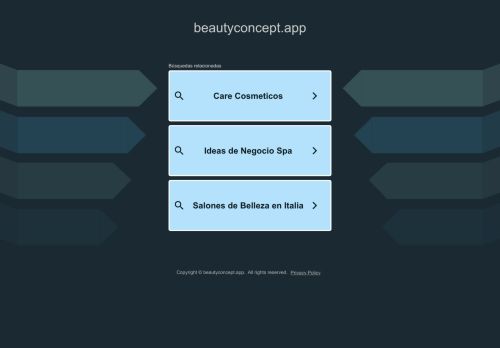 beautyconcept.app capture - 2025-06-01 08:27:26