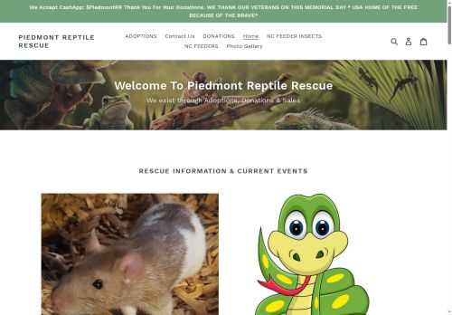 piedmontreptilerescue.org capture - 2025-06-01 08:30:59