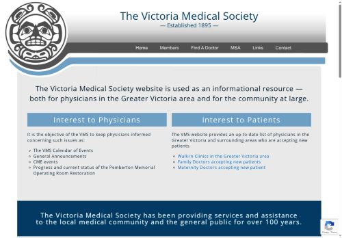 victoriamedicalsociety.org capture - 2025-06-01 09:55:03