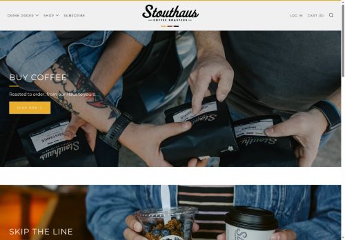 stouthauscoffee.com capture - 2025-06-01 10:18:24