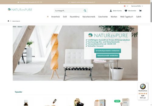 naturenpure.ch capture - 2025-06-01 12:11:33
